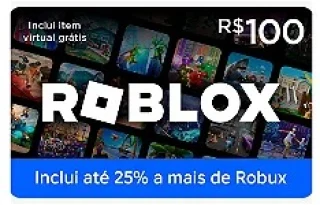 Cartão Presente R$100